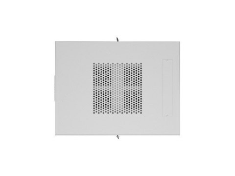 Szafa instalacyjna rack stojąca 19 cali 27U 600x800 drzwi perforowane LCD szara (Flat pack)