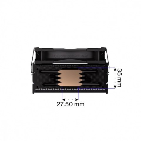 Chłodzenie procesora Fera 5 Black ARGB EY3A012 Endorfy Chłodzenie procesora Fera 5 Black ARGB EY3A012 Endorfy