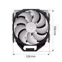 Chłodzenie procesora Fortis 5 Black ARGB EY3A014 Endorfy