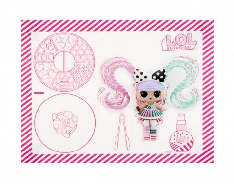 Lalka L.O.L. Surprise Hair Beads Tots Display 12 sztuk MGA