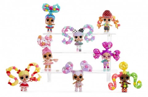 Lalka L.O.L. Surprise Hair Beads Tots Display 33 sztuki