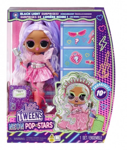 Lalka L.O.L. Surprise Tweens Neon Pop Stars Kitty