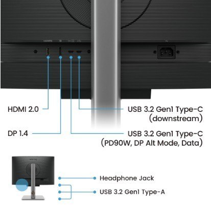 Monitor 24 cale RD240Q WQXGA 5ms/IPS/1200:1/HDMI/DP Benq Monitor 24 cale RD240Q WQXGA 5ms/IPS/1200:1/HDMI/DP Benq