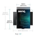Monitor 28 cali RD280UA 4K IPS 5ms/IPS/1200:1/HDMI/DP Benq