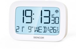 Budzik z termometrem, Zegar sterowany radiem DCF77 Sencor