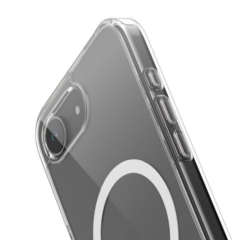 Clear MAG Cover - Etui iPhone 16e MagSafe Przezroczystye