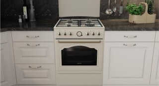 Kuchnia gazowo-elektryczna GKS6C71CLI