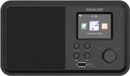 Radio Internetowe Moc 4W, WiFi,FM,DAB+,USB,Wys LCD Sencor
