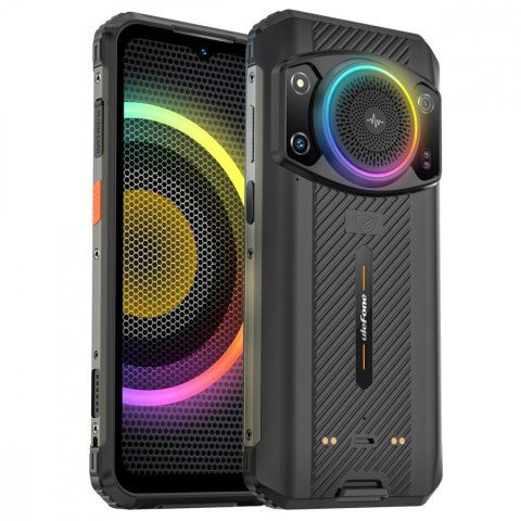 Smartfon Armor 21 4G 8/256GB IP69K głośnik 122dB RGB Czarny ULEFONE