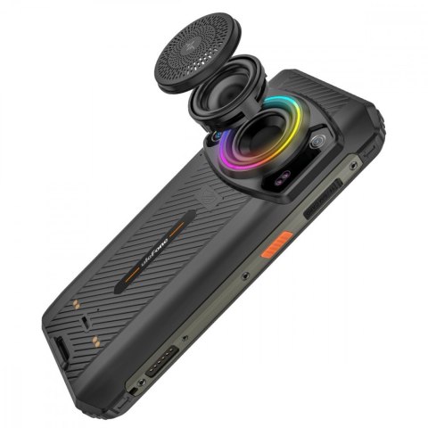 Smartfon Armor 21 4G 8/256GB IP69K głośnik 122dB RGB Czarny ULEFONE