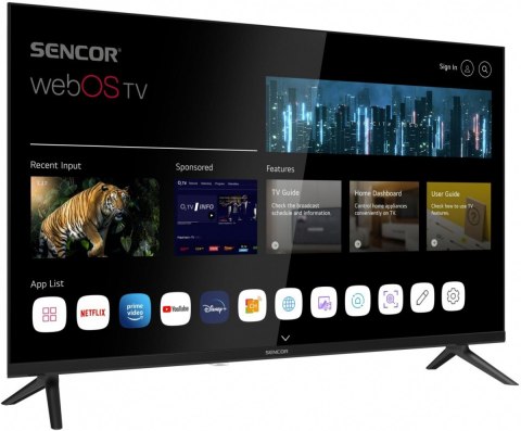 Telewizor 32 cale Smart webOS LG SLE 32S803B DVB-T/T2/C/S/S2 BT5 Sencor Telewizor 32 cale Smart webOS LG SLE 32S803B DVB-T/T2/C/S/S2 BT5 Sencor