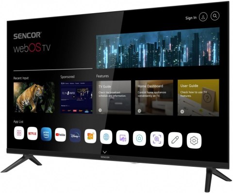 Telewizor 32 cale Smart webOS LG SLE 32S803B DVB-T/T2/C/S/S2 BT5 Sencor Telewizor 32 cale Smart webOS LG SLE 32S803B DVB-T/T2/C/S/S2 BT5 Sencor