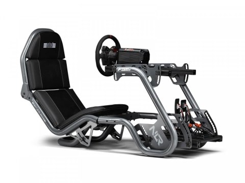 Kokpit symulatora wyścigów F-GT Pro Formula and GT szary