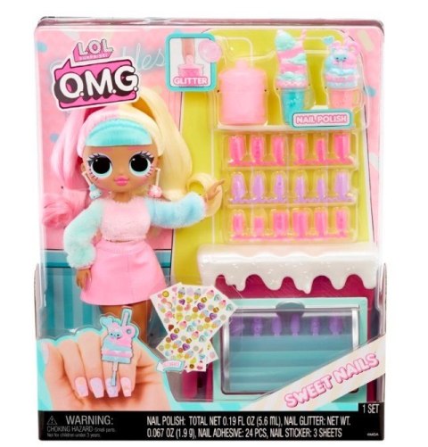 Lalka L.O.L. Surprise OMG Sweet Nails, Candylicious Sprinkles Shop