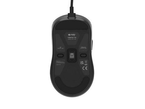 Mysz Fury TANTO T4 RGB 12000DPI gamingowa czarna Natec Mysz Fury TANTO T4 RGB 12000DPI gamingowa czarna Natec