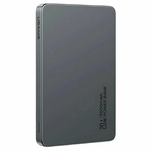 Powerbank 5000mAh 20W indukcyjny MagSafe PD biały