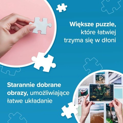 Puzzle 300 elementów EasyPiece Znaczki pocztowe; dla seniora Trefl