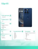 Smartfon Edge 60 12/256GB Gibraltar Sea-Blue Motorola