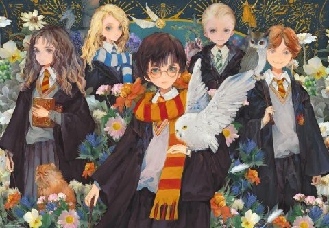 Puzzle 1000 elementów Harry Potter