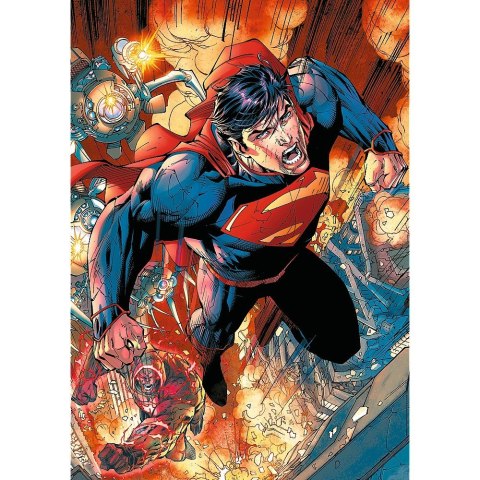 Puzzle 1000 elementów Superman w akcji