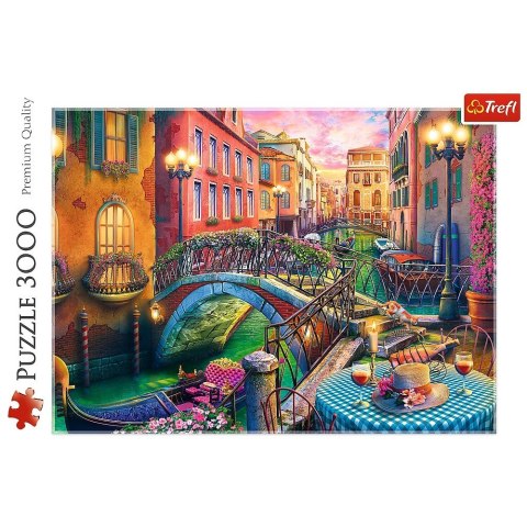 Puzzle 3000 elementów Wieczór w Wenecji