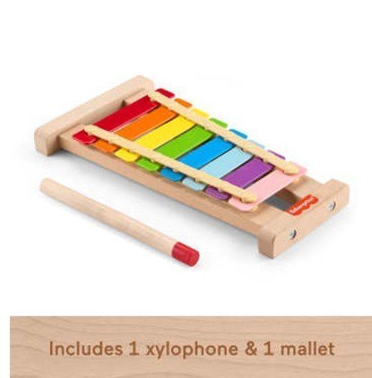 Wood Drewniane cymbałki Fisher Price