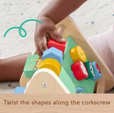 Wood Drewniany aktywny trójkąt Fisher Price