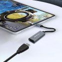 Adapter aluminiowa przejściówka USB-C na HDMI 4K | 60Hz | 32AWG Qoltec