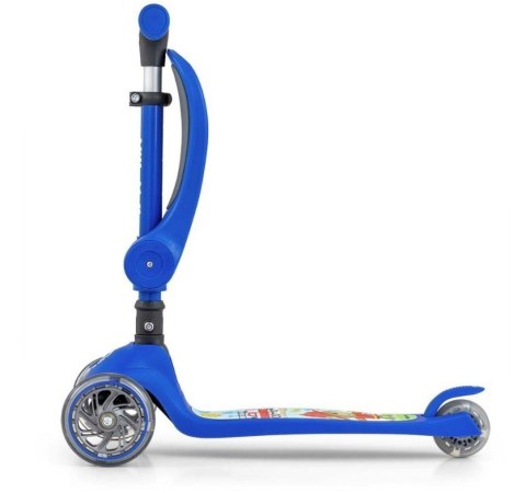Hulajnoga Scooter Fuzzy Blue Milly Mally