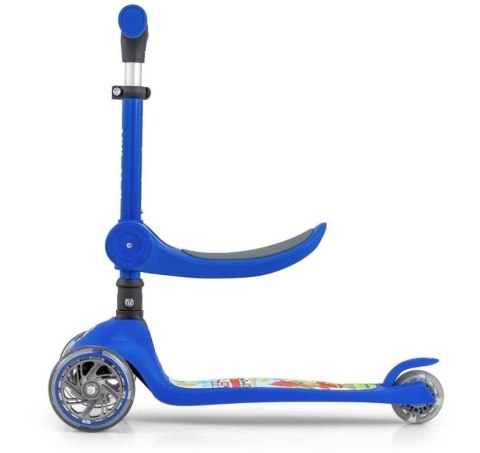 Hulajnoga Scooter Fuzzy Blue Milly Mally