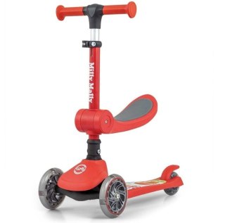 Hulajnoga Scooter Fuzzy Red Milly Mally