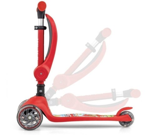 Hulajnoga Scooter Fuzzy Red Milly Mally