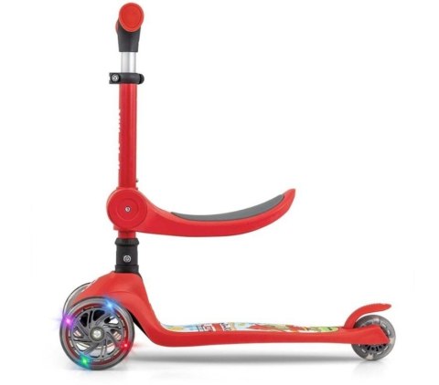 Hulajnoga Scooter Fuzzy Red Milly Mally
