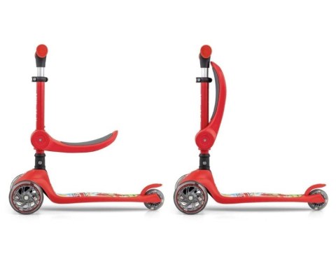 Hulajnoga Scooter Fuzzy Red Milly Mally
