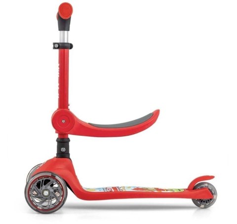 Hulajnoga Scooter Fuzzy Red Milly Mally