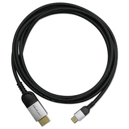 Kabel Adapter USB-C na HDMI high speed 4K | 60Hz | 32AWG | 2m Qoltec
