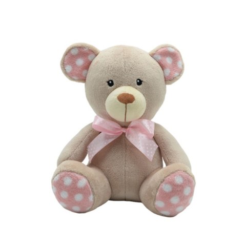 Maskotka Miś kropek beżowy 25 cm TULILO Maskotka Miś kropek beżowy 25 cm TULILO