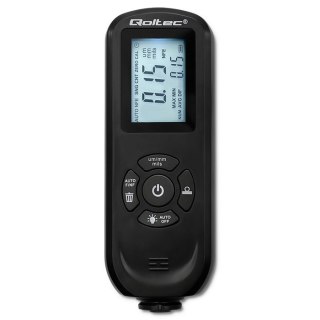 Miernik grubości lakieru z podświetlanym bocznym wyświetlaczem LCD | 0 ~ 2000um Qoltec