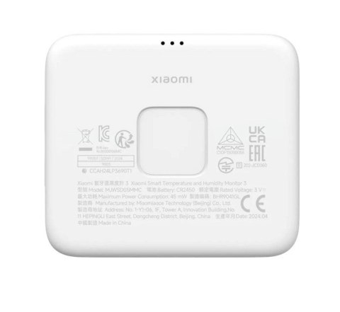 Czujnik temperatury i wilgotności Humidity Monitor 3 XIAOMI Czujnik temperatury i wilgotności Humidity Monitor 3 XIAOMI