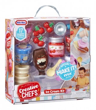 Zestaw do lodów Creative Chefs + 17 akcesoriów Little Tikes