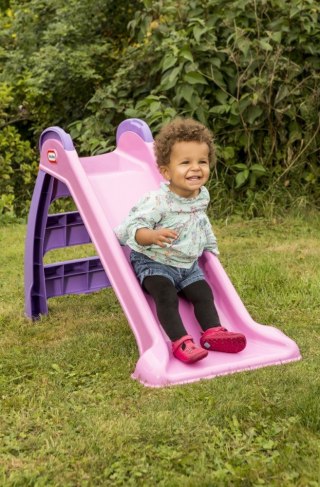 Zjeżdżalnia Moja pierwsza zjeżdżalnia różowa Little Tikes