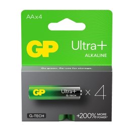 Baterie alkaliczne LR6/AA GP ULTRA+ 4szt. G-TECH GP Battery