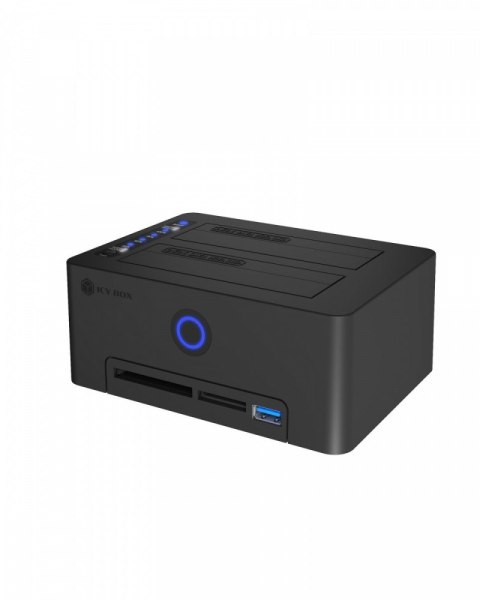 Czytnik kart IB-1233CL-CR 2x 2,5/3,5 SSD/HDD IcyBox