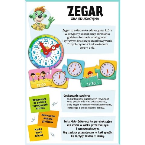 Gra Zegar Mały Odkrywca Trefl
