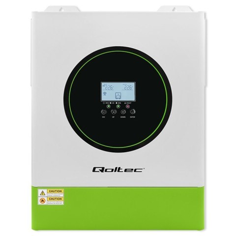 Hybrydowy Inwerter solarny Off-Grid 11000W | 160A | 48V | MPPT | BMS | Sinus | opcja Wi-Fi | Power Factor 1.0 Qoltec Hybrydowy Inwerter solarny Off-Grid 11000W | 160A | 48V | MPPT | BMS | Sinus | opcja Wi-Fi | Power Factor 1.0 Qoltec