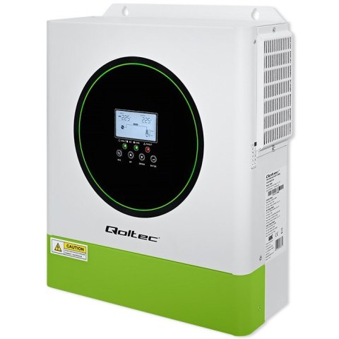 Hybrydowy Inwerter solarny Off-Grid 3500W | 100A | 24V | MPPT | BMS | opcja Wi-Fi | Sinus | Power Factor 1.0 Qoltec