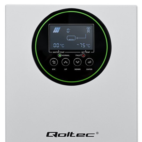 Inwerter Przetwornica solarna do grzania wody ECO Solar Boost | MPPT | BYPASS | LCD | 3kW/4kW | Wi-Fi Qoltec Inwerter Przetwornica solarna do grzania wody ECO Solar Boost | MPPT | BYPASS | LCD | 3kW/4kW | Wi-Fi Qoltec
