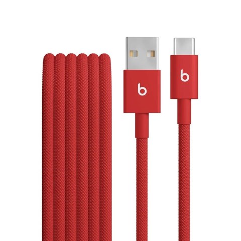 Kabel Beats USB C do A 1.5m Czerwony