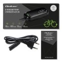 Ładowarka do roweru skutera elektrycznego 36V | 42V | 2A | 5.5*2.5 + wodoodporna + kabel zasilający Qoltec