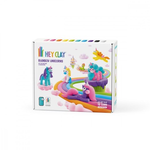 Masa plastyczna Hey Clay Zestaw jednorożce Tm Toys